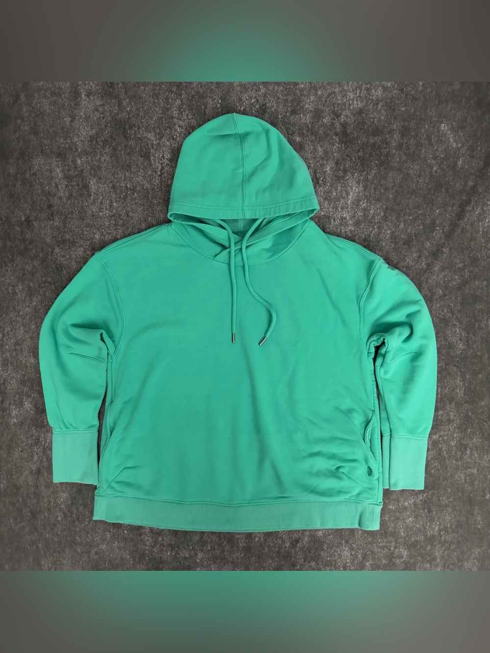Free People FP Movement Mint Green Hoodie - Size L (Double Hood)
